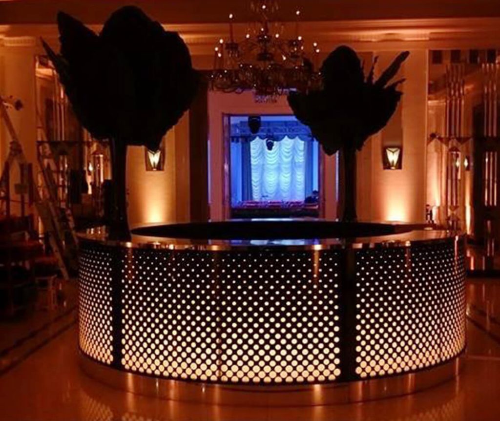 1920's Party Furniture & Table Centre Hire | Roaring 20's Theme